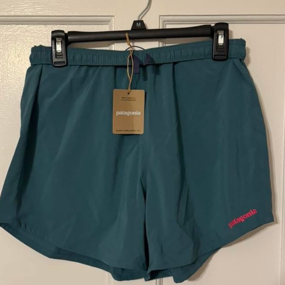 Patagonia shorts- Wetland blue